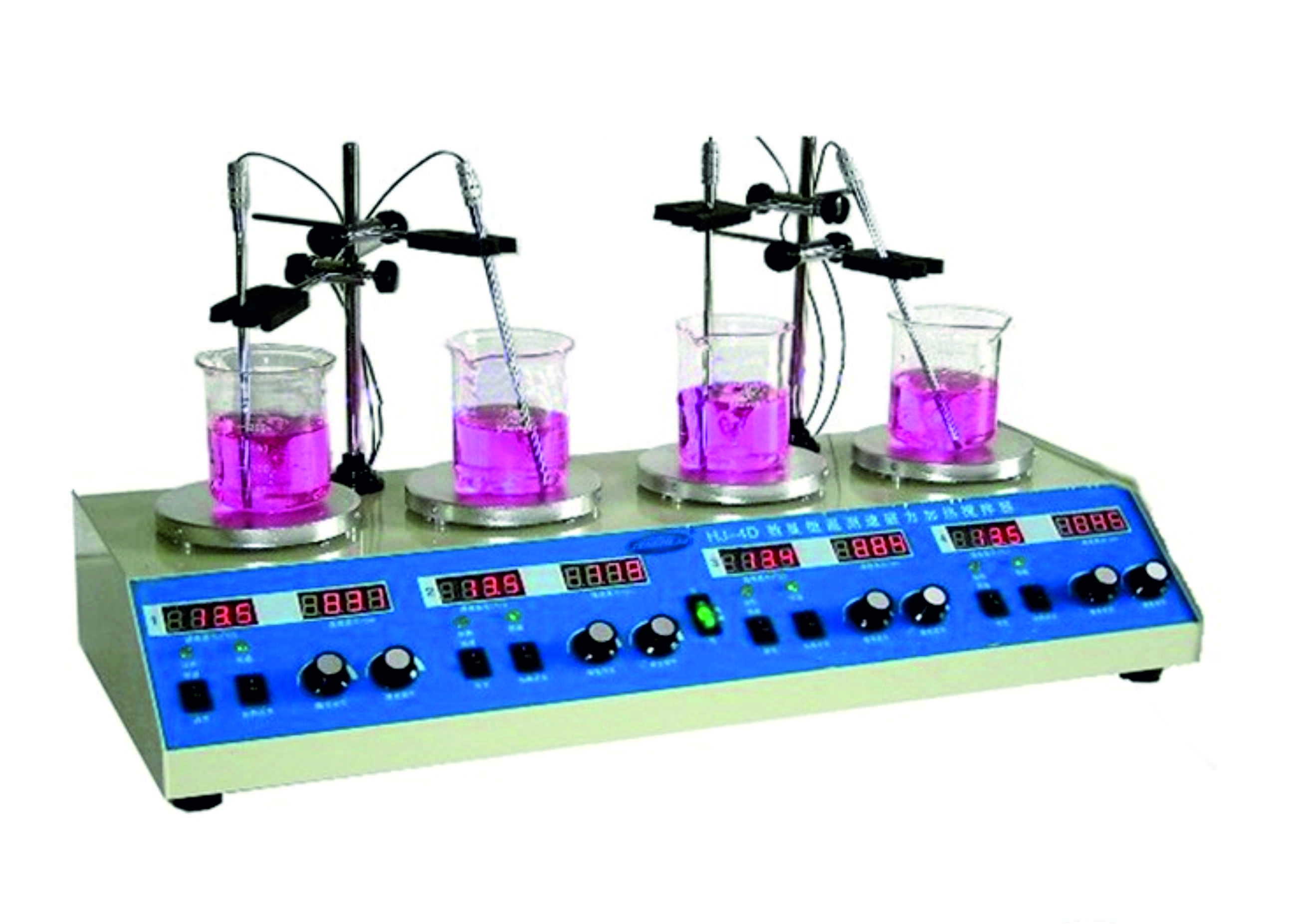 FOUR-IN-ONE MAGNETIC HEATING STIRRER (HJ-4D)